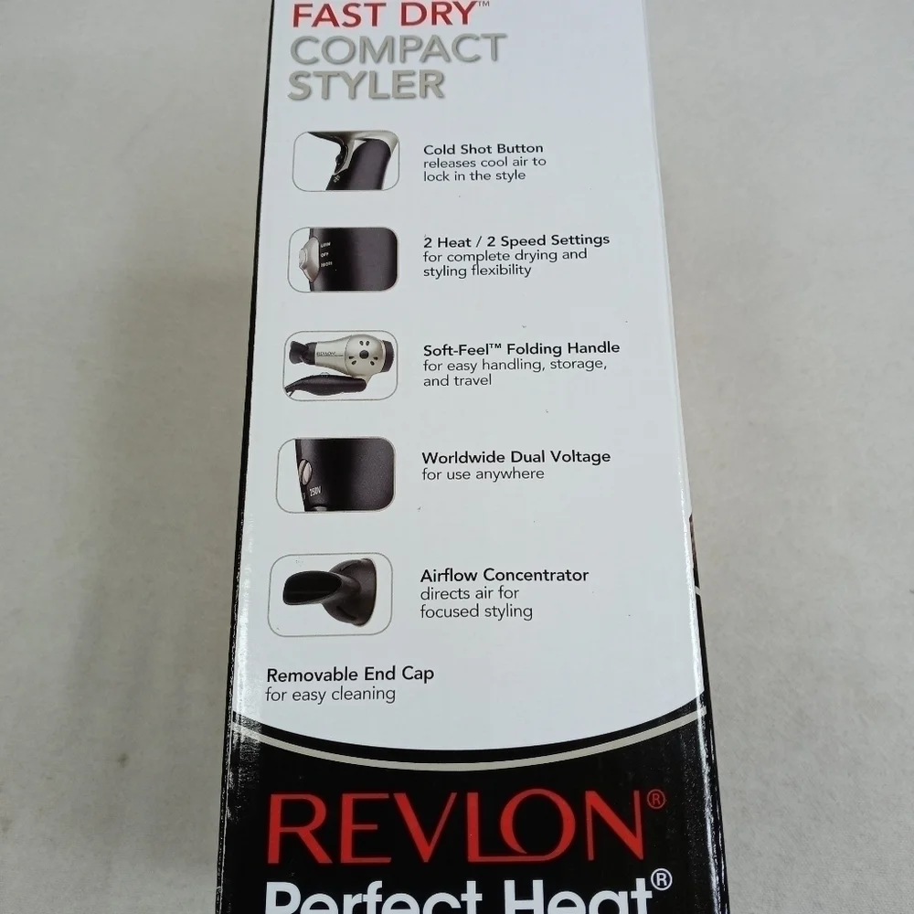 Revlon RVDR5005 Perfect Heat Fast Dry Travel Style